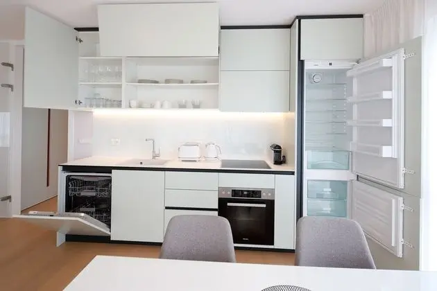 New Apartments with Pool near Beach - Mutfak