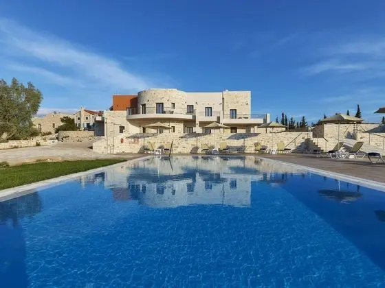 New Beautiful Complex With Villas and App, bBg Pool, Stunning Views, SW Crete - Havuz