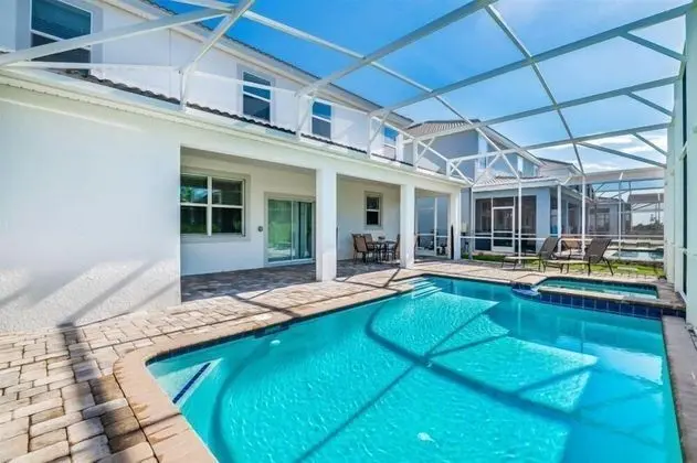 NEW BETHEL Orlando Villa With Pvt Pool Jacuzzi, Game Room and close to Disney