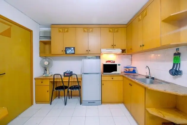 New Furnished 1BR Rajawali Apartment - Mutfak