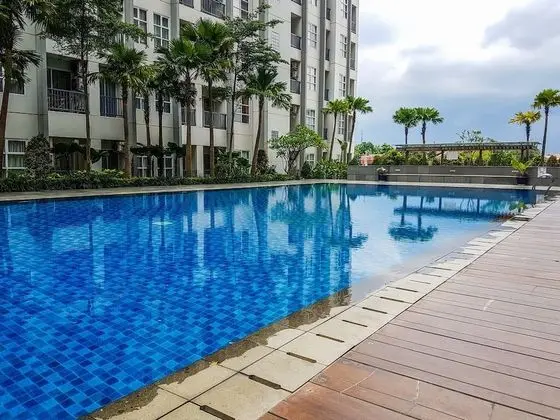 New Furnished 1BR Saveria Apartment near BSD City - Havuz