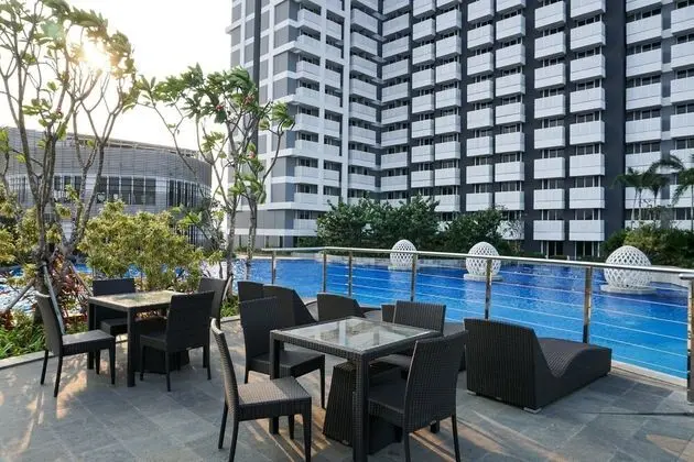 New Furnished with Strategic Place @ Studio West Vista Apartment