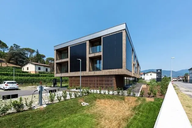 New High Tech Apartment Complex Modern, Simple and Stylish