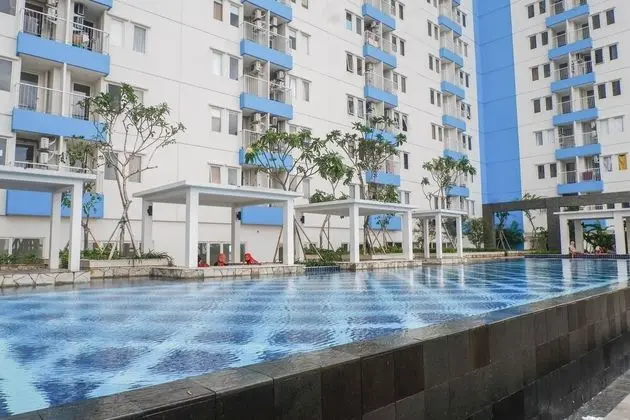 New Homey Studio At Puncak Cbd Apartment - Havuz