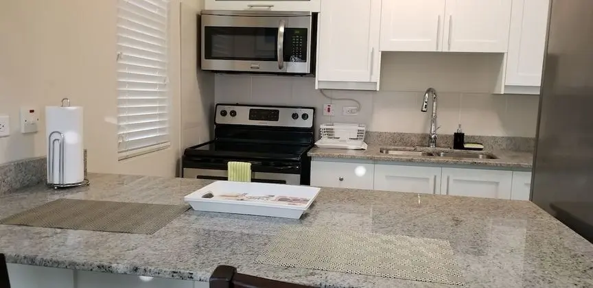 New Kingston Guest Apartment at Eight - Mutfak