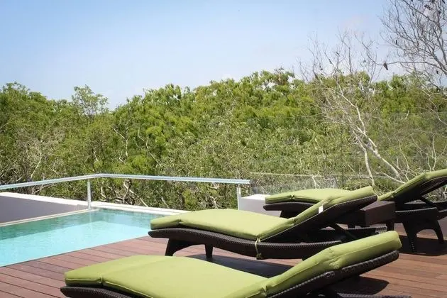 New One Br Apartment for Up To 4, Grill Pool At the Common Rooftop - Dış Mekan