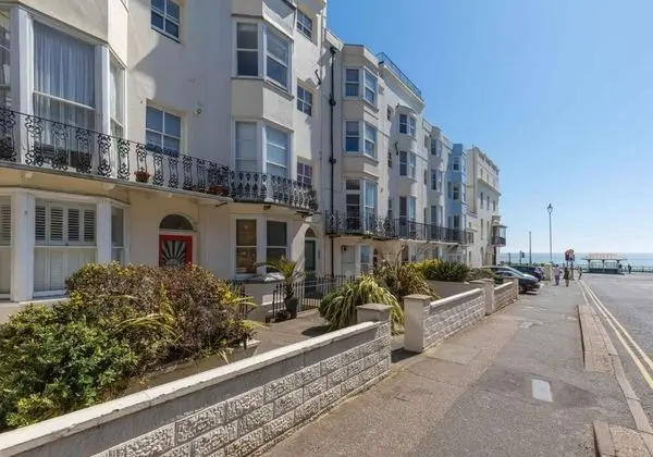 New Seaside Patio Private Patio Stones Throw From the Seafront