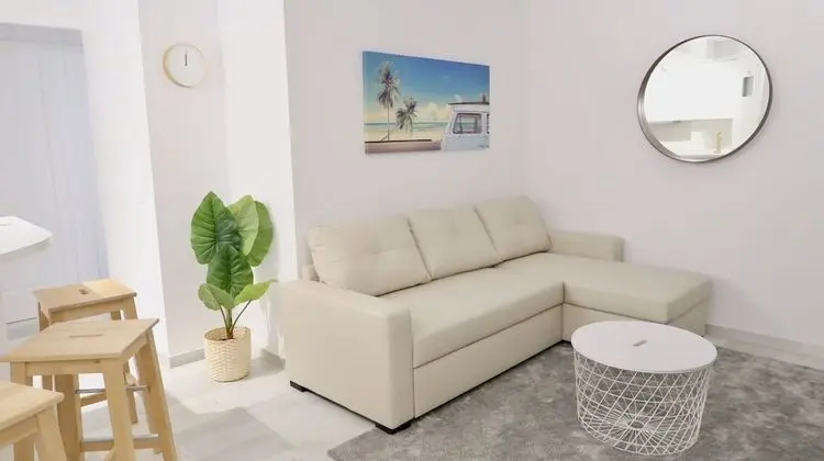 New Skandinavian penthouse-5min to beach - Oda Düzeni