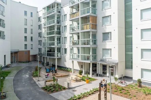 New stylish studio with free parking - Dış Mekan