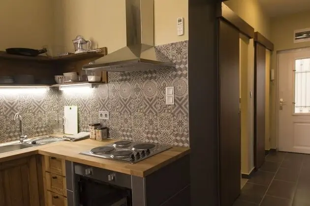 New Walnuttree Double 12 Pers Apartment Central - İç Mekan