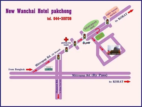 New Wanchai Hotel Pakchong - Lobi