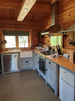 Newland Valley Log Cabins - Mutfak