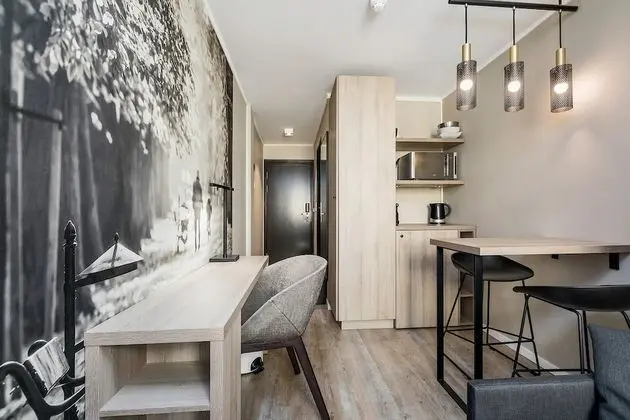 Newly redecorated studio Bikes