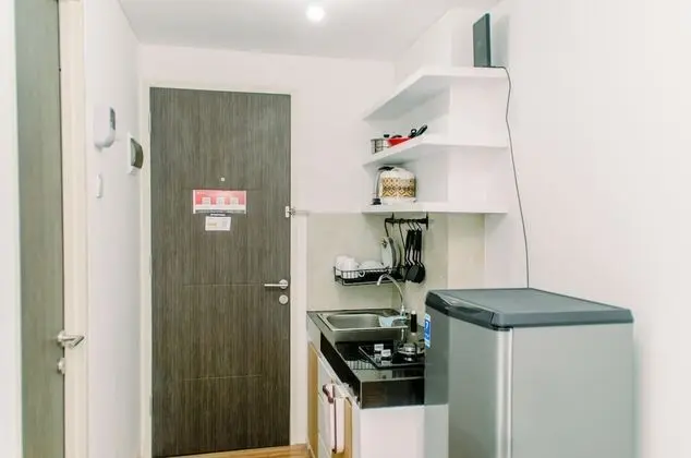 Nice And Cozy Studio Apartment At Serpong Garden - Mutfak