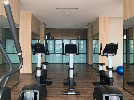 Nice And Elegant Studio At Osaka Riverview Pik 2 Apartment - Fitness