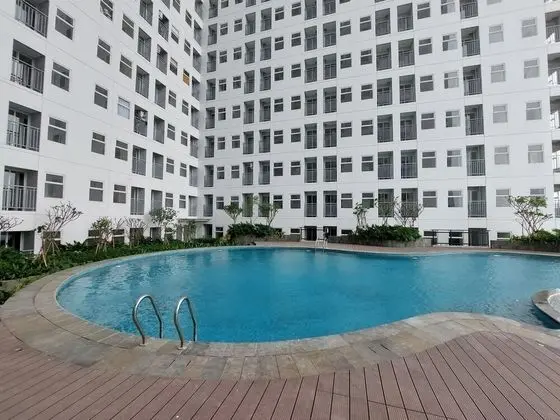 Nice And Fancy Studio At Serpong Garden Apartment - Havuz