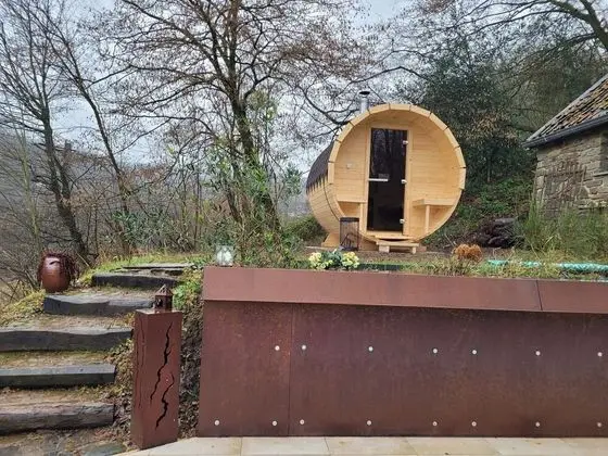 Nice Holiday Home in Nature With Sauna, hot tub en Swimming Pool - Spa