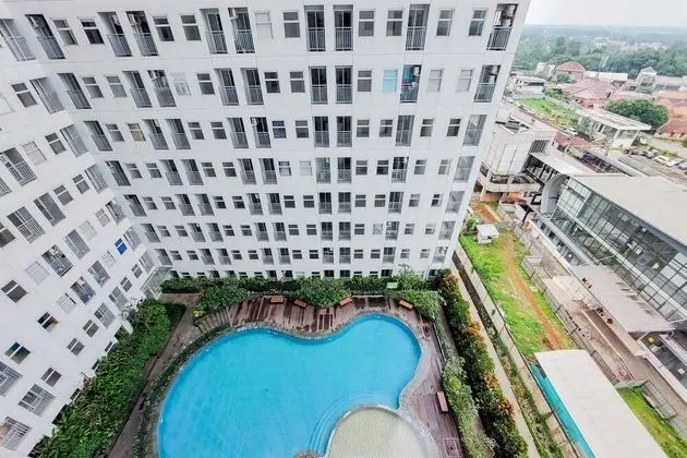 Nice And Simple Studio Room At Serpong Garden Apartment