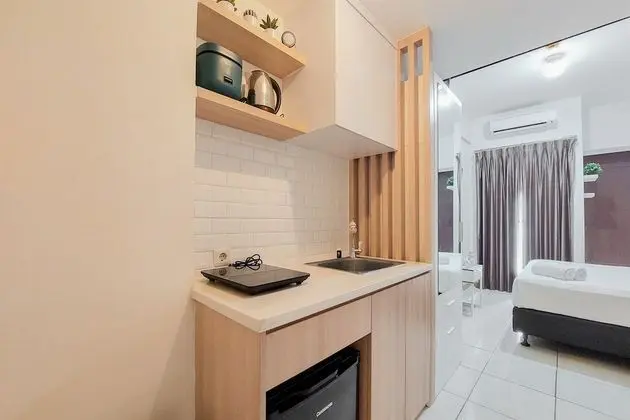 Nice Studio Apartment At M-Town Residence - İç Mekan