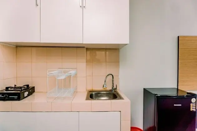 Nice Studio At Serpong Greenview Apartment - Mutfak