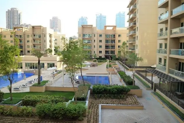 (Nickname Oasis) Spacious 1BR Apt. w/ terrace and pool view - Dış Mekan