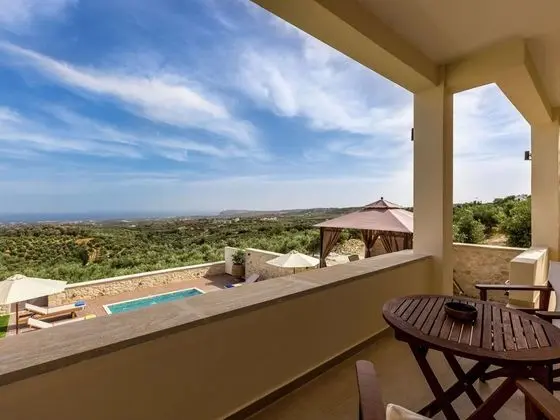 Novel Villa in Roupes with Private Pool near Arkadi Monastery - Havuz