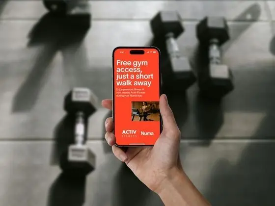 numa l Craft Apartments - Fitness