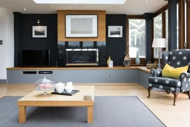 Oaktree Lodge - Luxury Cottage Hot Tub Sea Views - İç Mekan