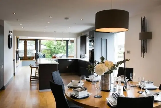 Oaktree Lodge - Luxury Cottage Hot Tub Sea Views - Mutfak