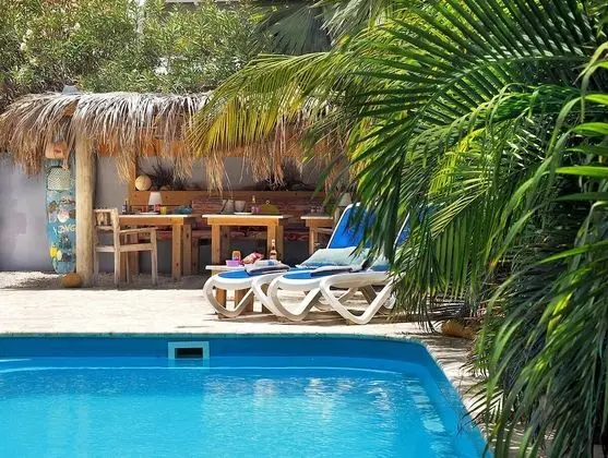 Oasis Guesthouse Bonaire Superior Suite - Havuz