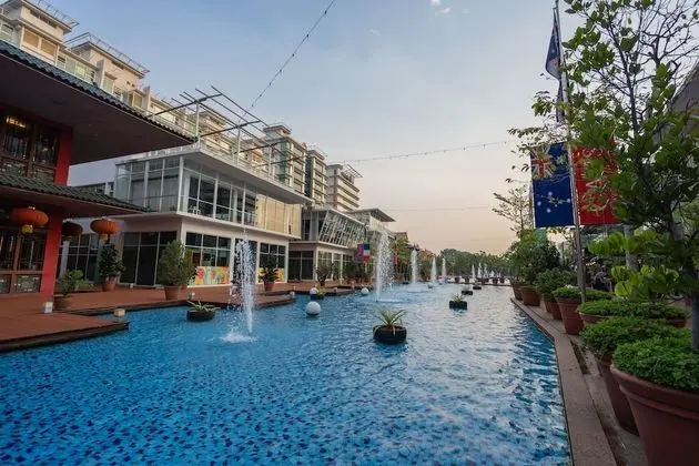 Oasis Square Serviced Apartment - Dış Mekan