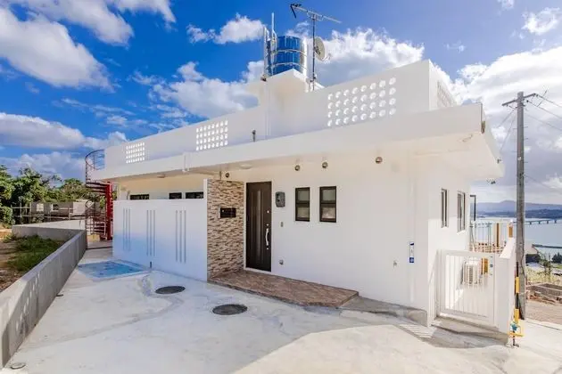 Villa Ocean Bridge Kourijima - Dış Mekan