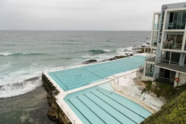 Ocean Front Building On Bondi Beach