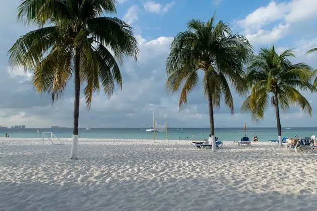 Oceanfront Condo at Cancun Top Rated beach