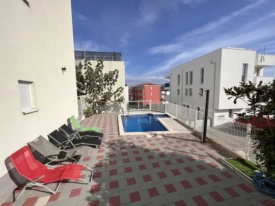 Oceanview Deluxe Penthouse Apartment With 89m2 Living Space 90m2 Roof Terrace - Havuz
