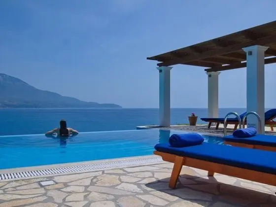 Villa Odysseus Front Line sea View Villa With Pool - Oda
