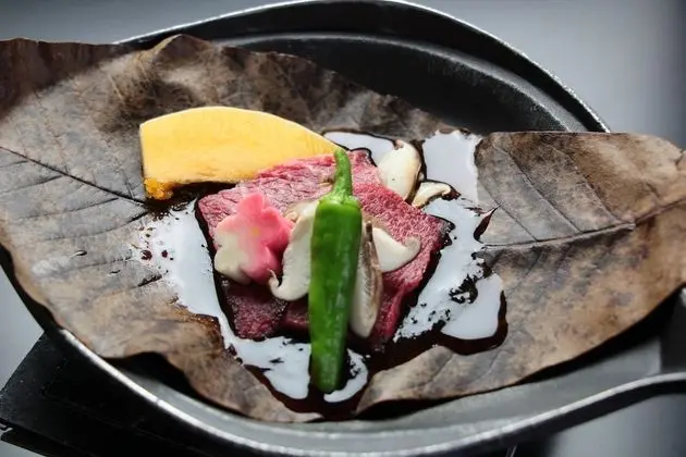 Ogano Onsen Suzaki Ryokan - Yerinde Yemek