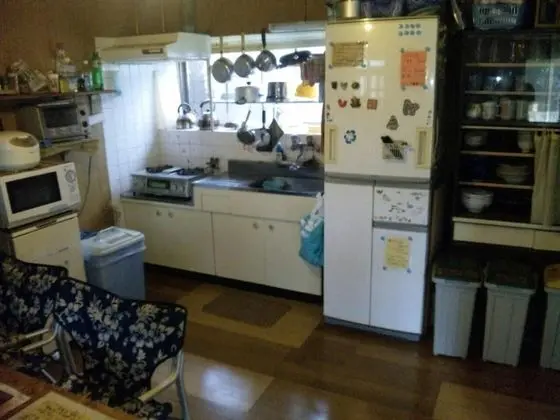 OKINAWA MOTOBU GUESTHOUSE - Hostel - Mutfak
