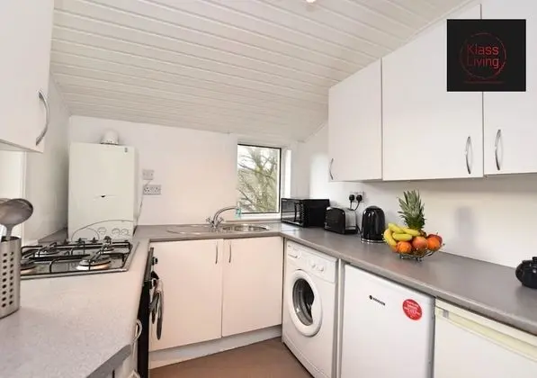 One Bedroom Apartment by Klass Living Serviced Accommodation Coatbridge - Whifflet Park Apartment With Wifi and Parking - Mutfak