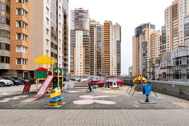 One Bedroom near Gazprom Arena, UEFA 2022 - Dış Mekan