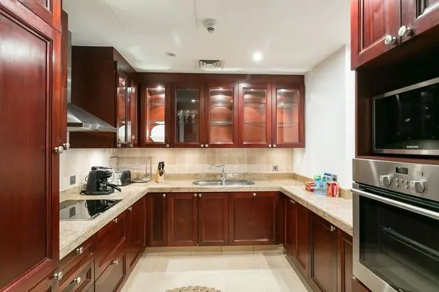 One Perfect Stay - 2BR at Zanzabeel 3 - Mutfak