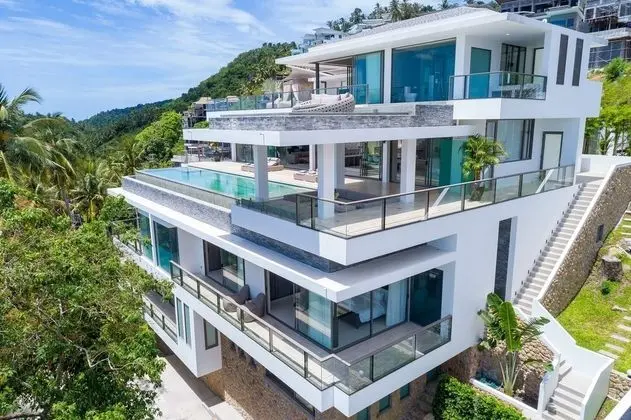 VILLA ONE Sea View - Pool - Privacy & Service - Dış Mekan