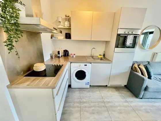 Oneluxstay Antwerp City Centre - Mutfak