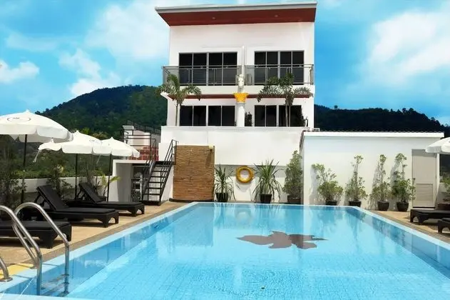 The Orchid Kathu Height Serviced Apartment - Havuz
