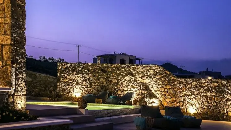 Ortus Light Blue Mykonian Luxury Villa - Dış Mekan