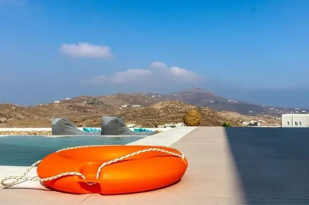 Ortus Light Blue Mykonian Luxury Villa - Havuz