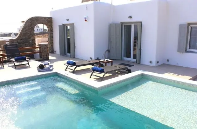 Ortus White Mykonian Luxury Villa - Havuz