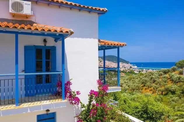 Villa Ourania Large Private Pool Sea Views A C Wifi - 1491 - Dış Mekanlar
