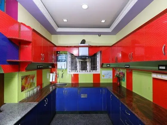 OYO 10498 Home Classic 3BHK Swarna Nagar - Mutfak
