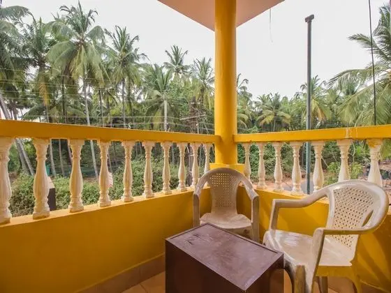 OYO 11619 Home Peaceful Studio Ashwem Beach - Oda Düzeni